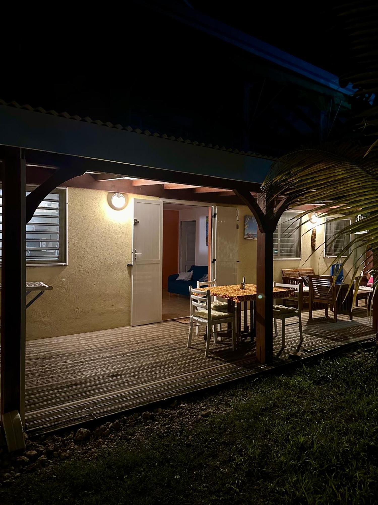 Mango Sea -Villa "Maracudja" Et Appartement "Jojoba" Avec Piscine & Vue Sur Les Iles แซงต์-ฟรองซัวส์ ภายนอก รูปภาพ