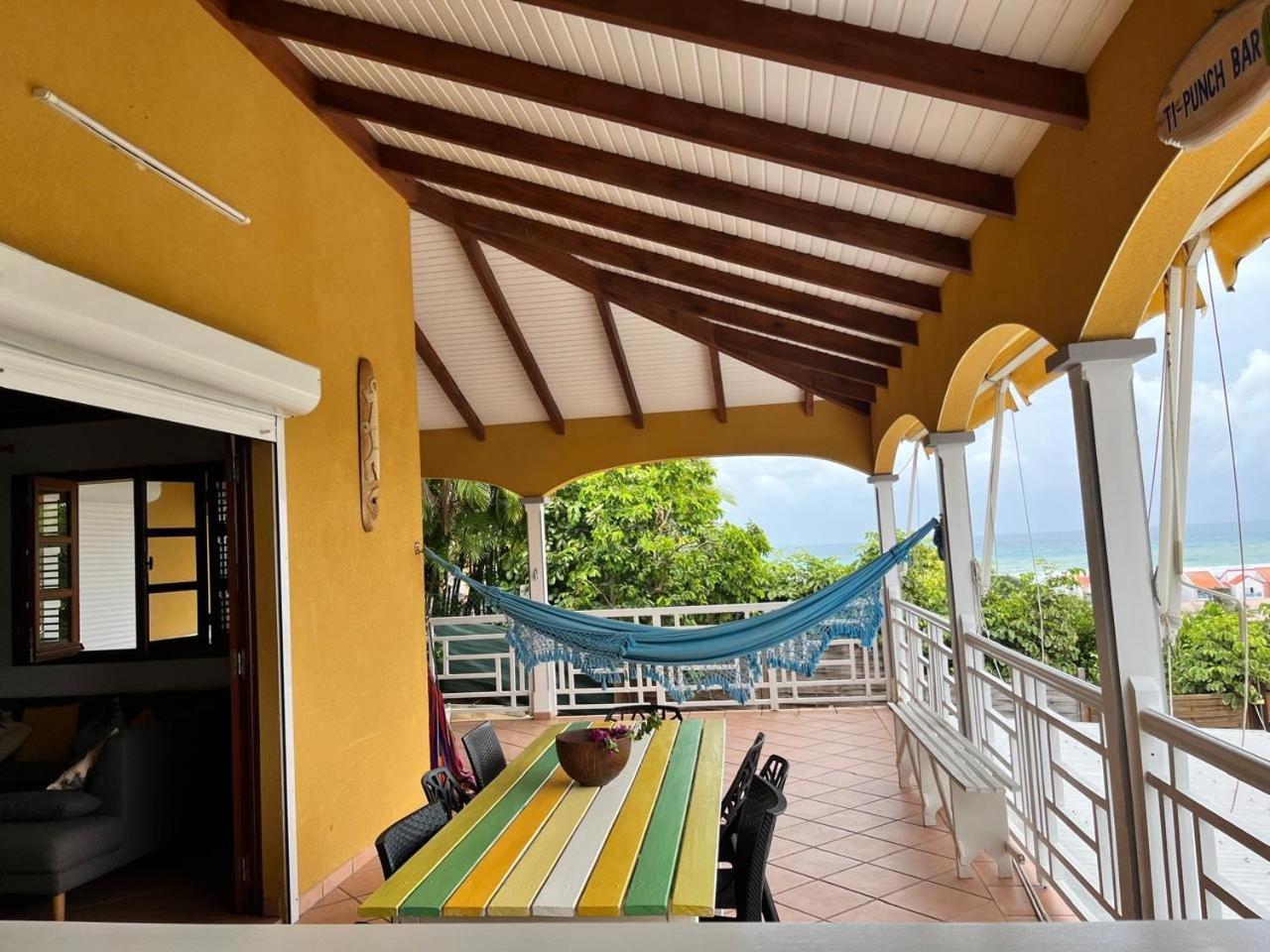 Mango Sea -Villa "Maracudja" Et Appartement "Jojoba" Avec Piscine & Vue Sur Les Iles แซงต์-ฟรองซัวส์ ภายนอก รูปภาพ