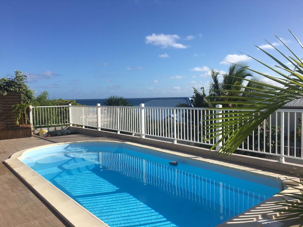 Mango Sea -Villa "Maracudja" Et Appartement "Jojoba" Avec Piscine & Vue Sur Les Iles แซงต์-ฟรองซัวส์ ภายนอก รูปภาพ